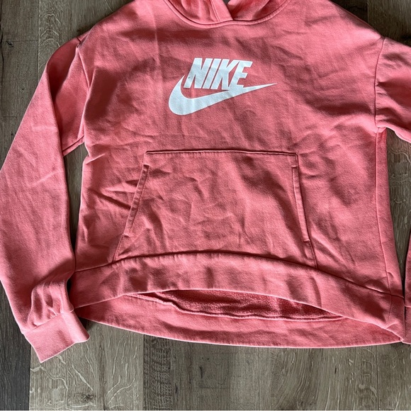 Nike Light Orange Hoodie Girls Size XL - Picture 4 of 6